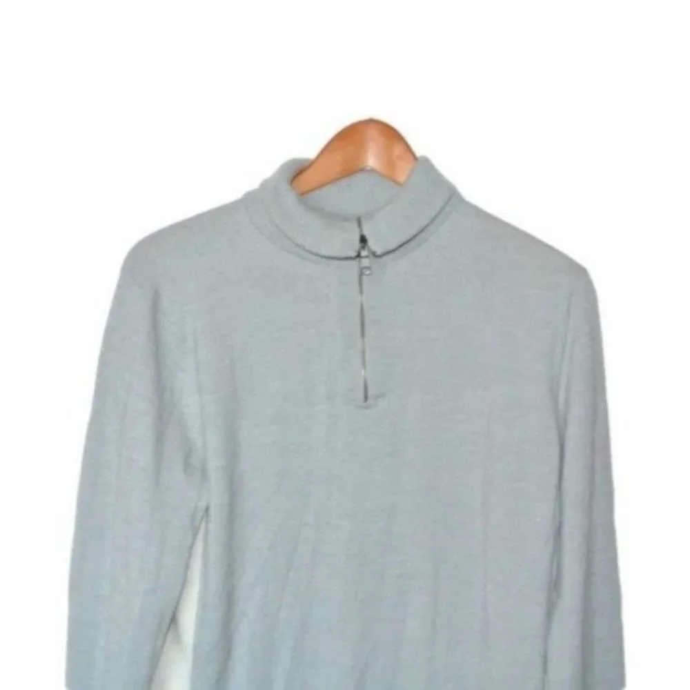 Banana Republic 1/4 zip Sweater Merino Wool Blend size L‎ Large